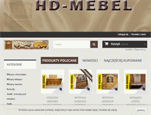 Tablet Screenshot of hd-mebel.pl